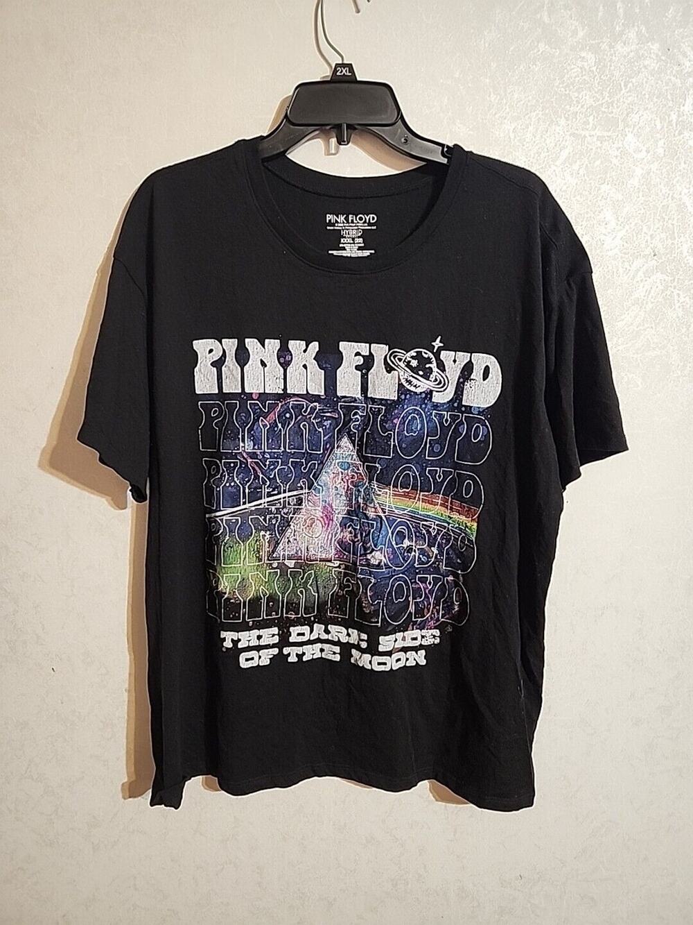 Hybrid Apparel 2023 Pink Floyd (1987) XXXL (22) T-Shirt Black The Dark Side of t